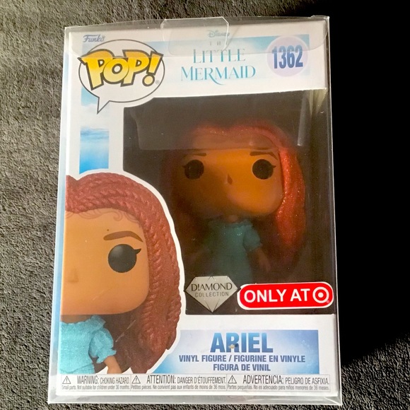 Funko POP! ARIEL IN BLUE DRESS (DIAMOND) Pop Disney Funko New Exclusive … - Picture 1 of 5